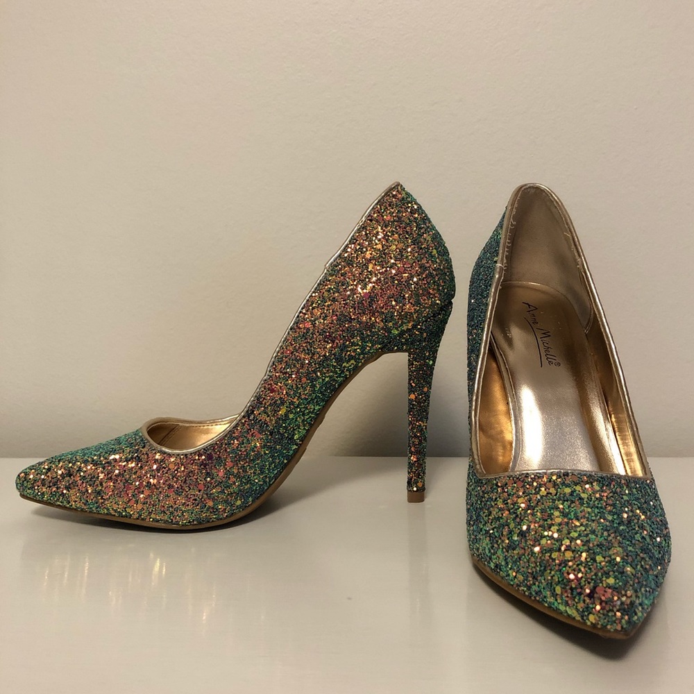 Anne Michelle Multicolor Stilettos